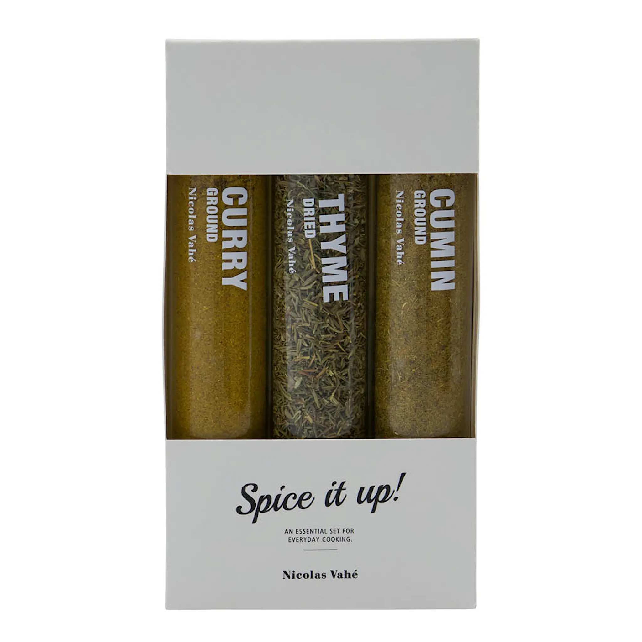 Nicolas Vahé Kryddset 43 g curry, timjan, spiskummin