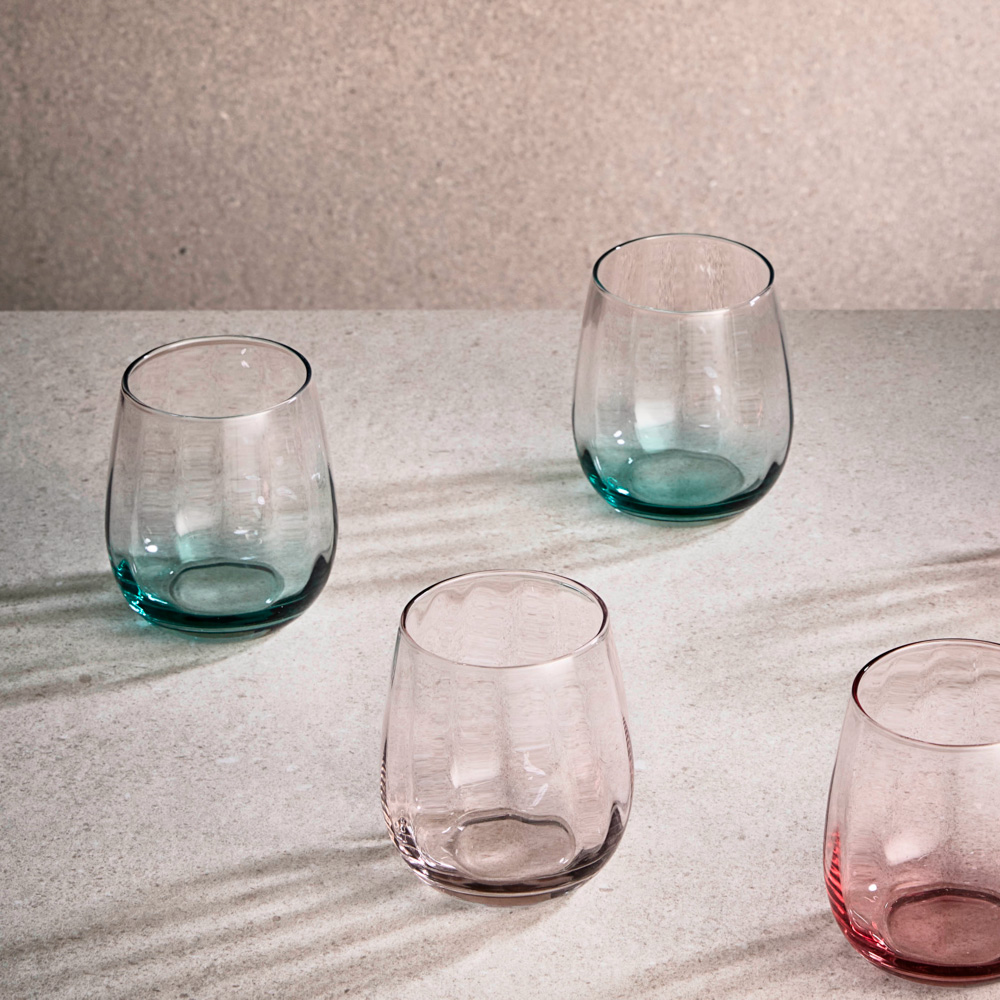 Aida Søholm Sonja vannglass 30 cl 2 stk grønn