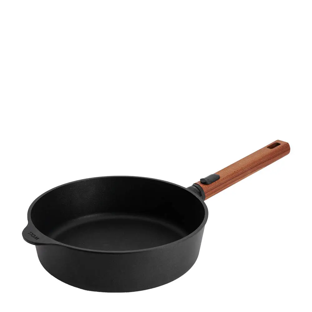 Eco Logic QXR sautèpanne 24 cm avtagbart trehåndtak