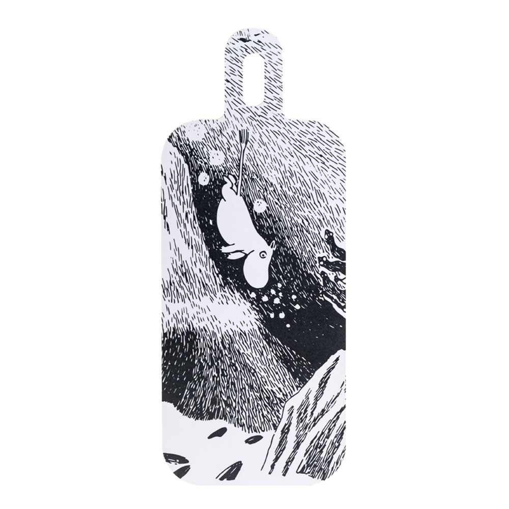 Muurla Mummi tosidig skjærebrett 13x33 cm Eventyr på vannet