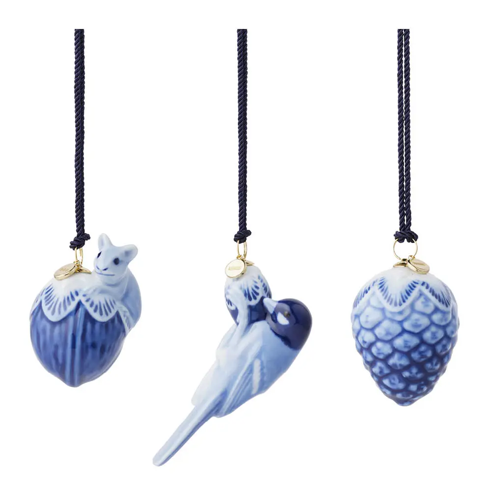 Blue Collectibles pienet koristeet 3 kpl
