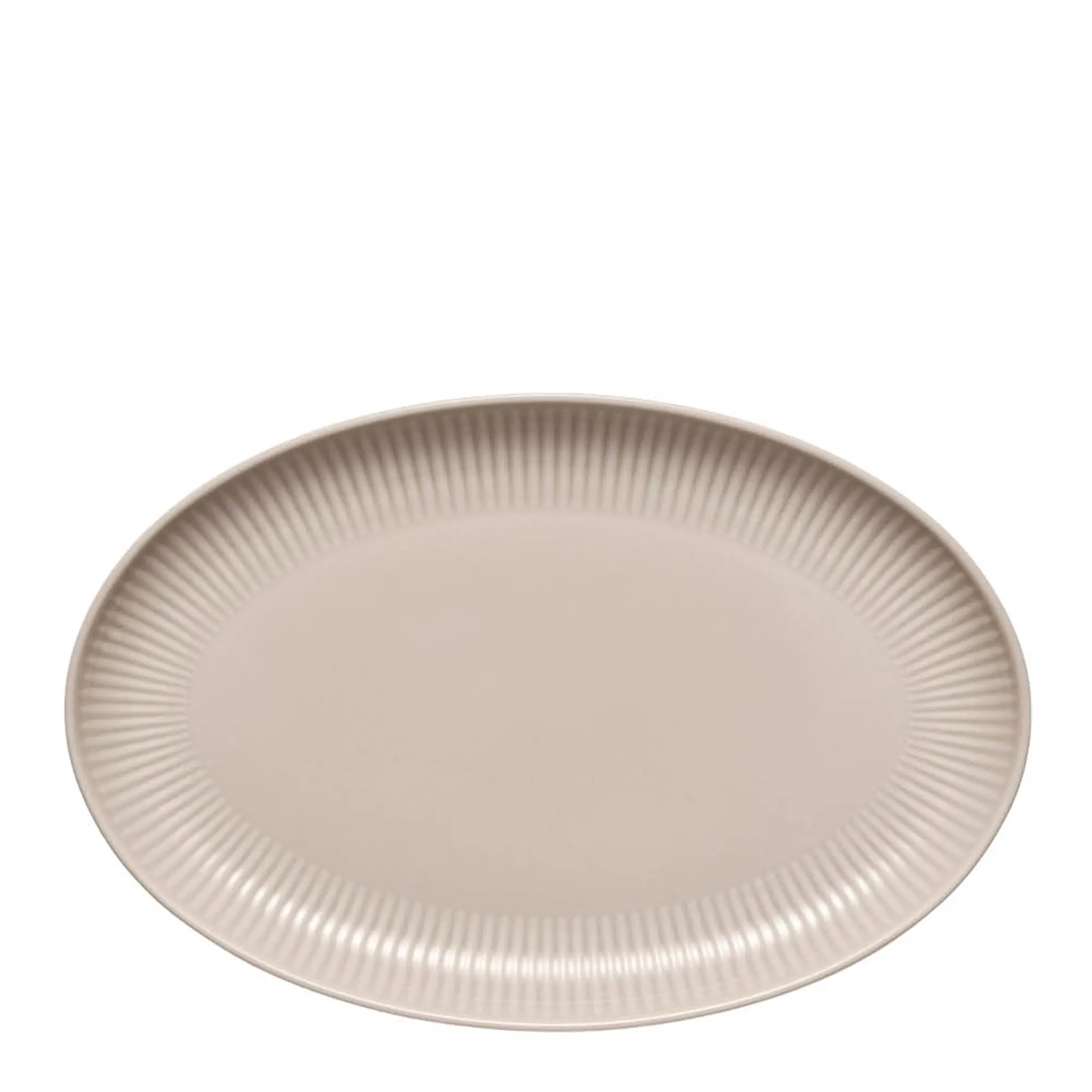 Eva Trio Legio Nova Palette soikea coupe-lautanen 24,5 cm beige