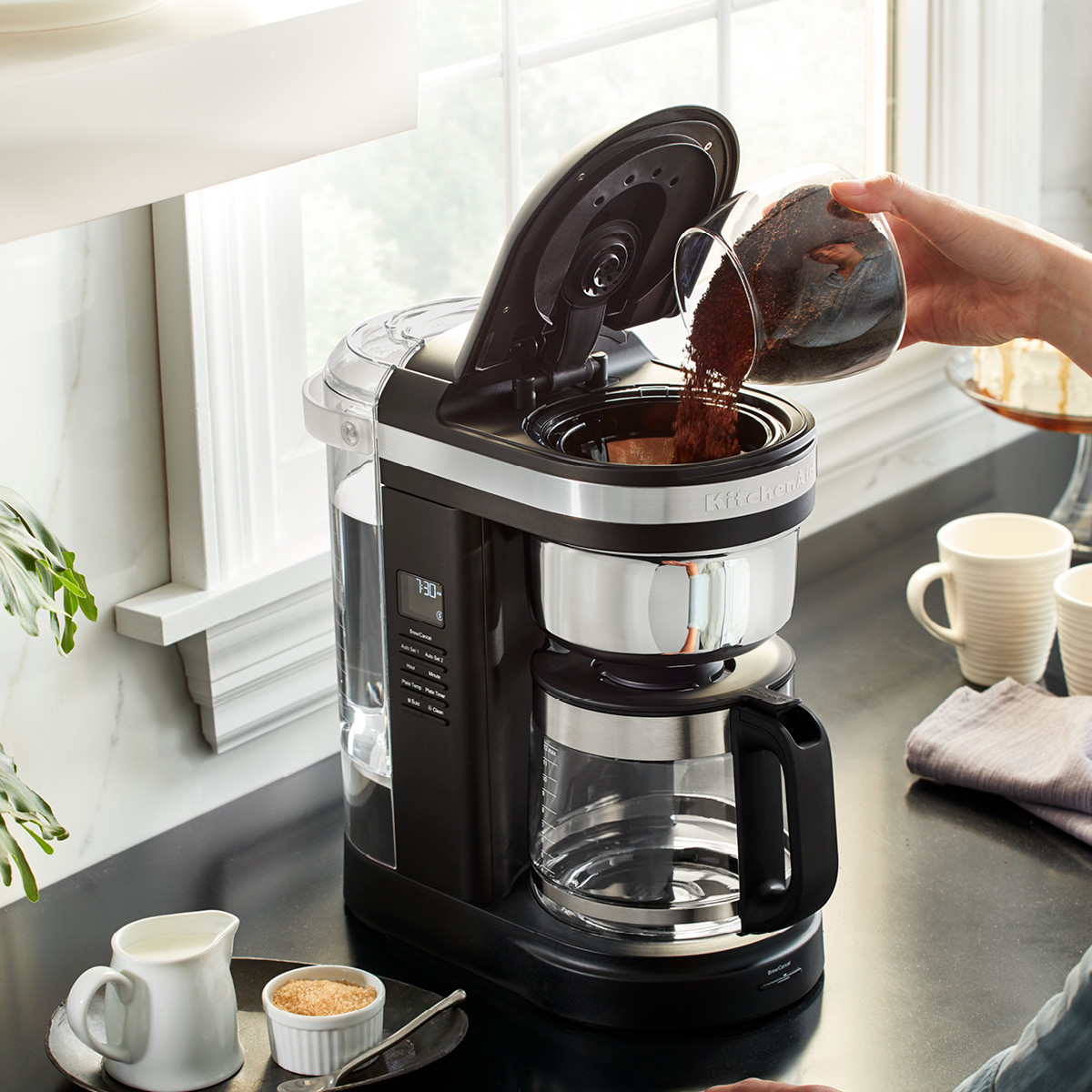 KitchenAid Kaffetrakter 5KCM1209EOB 1,7L onyx black