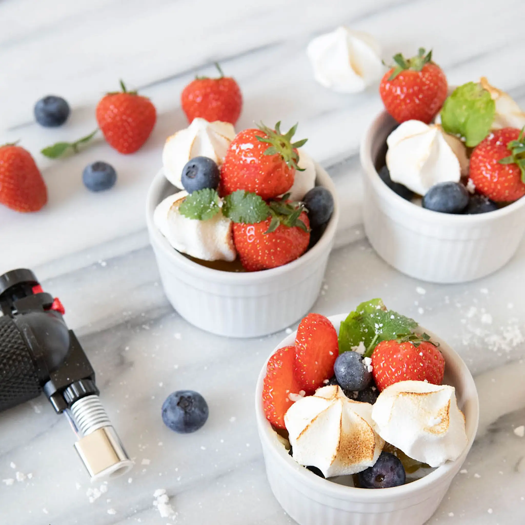 Dorre Fire Kaasupoltin ja 4 annosvuokaa