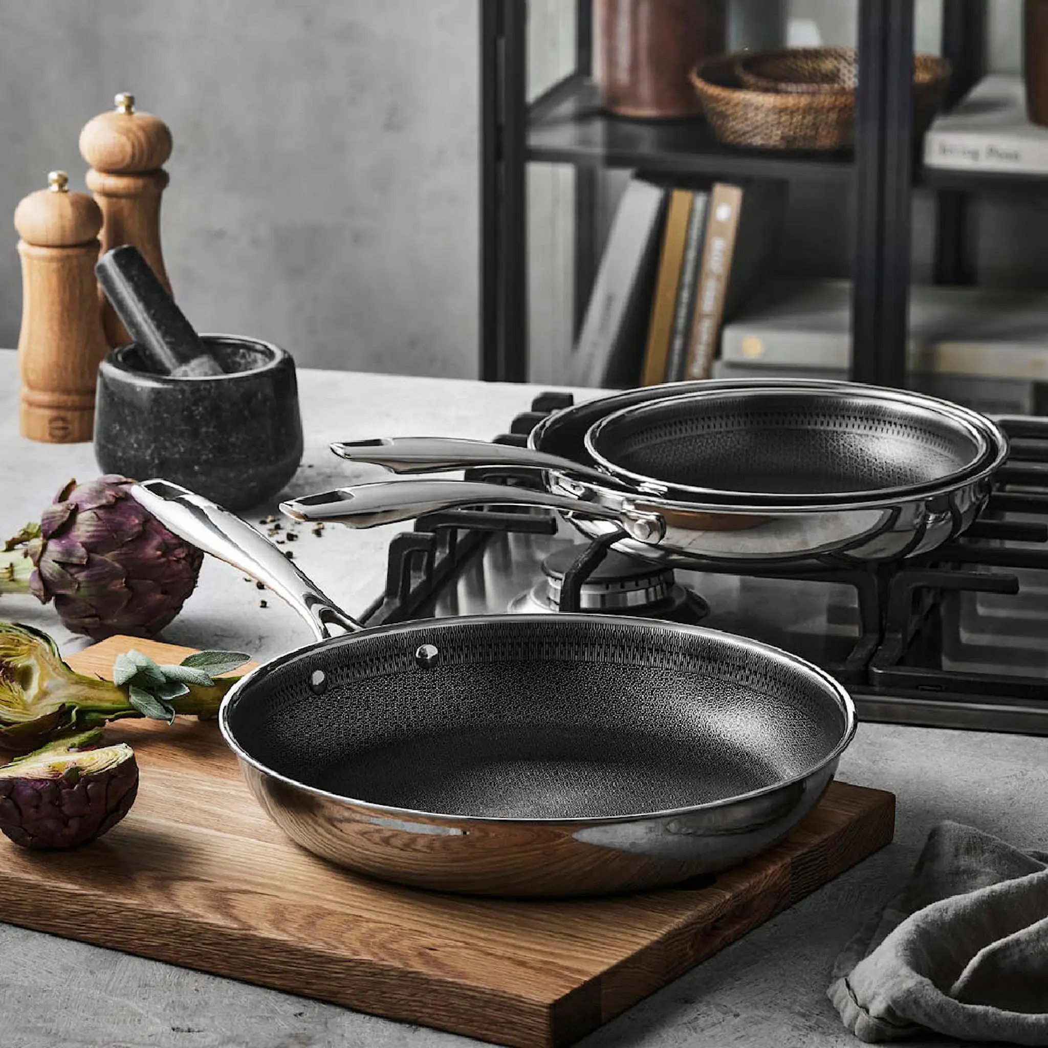 Pillivuyt Gourmet Paillon Hybrid stekepanne 20 cm keramisk