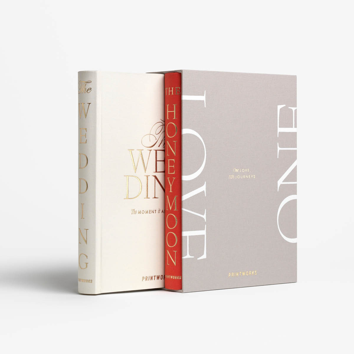 Printworks One Love fotobok bröllop 2-pack