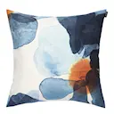 Valssi kuddfodral 50x50 cm vit/blå/orange