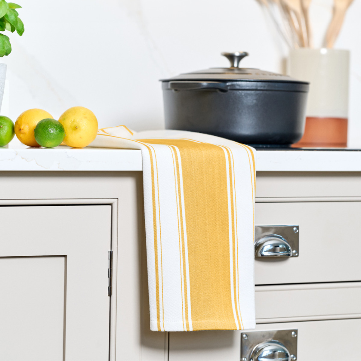 Dexam Love Colour Keittiöpyyhe 70x45 cm Okrankeltainen