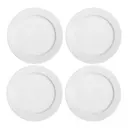 Legio Nova tallrik flat 28 cm 4-pack vit