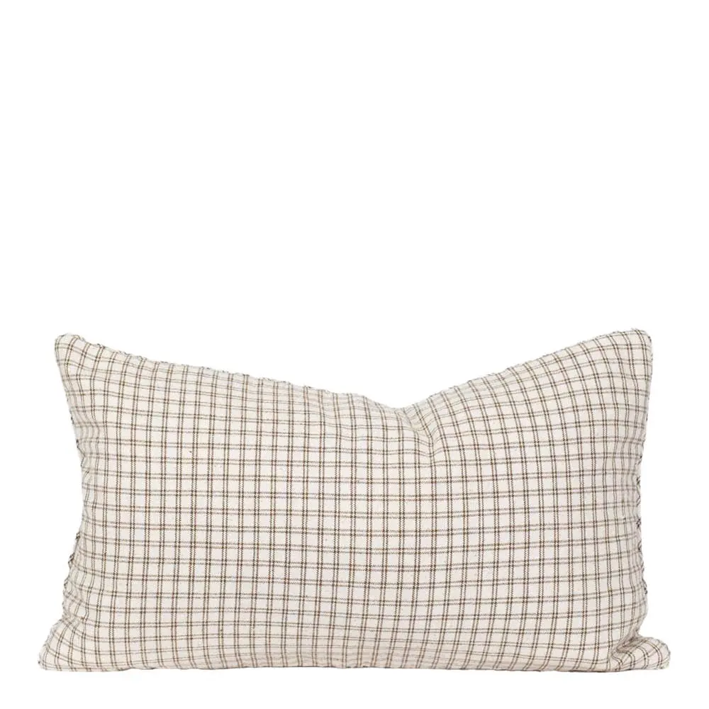 Eco Simon Tyynynpäällinen 30x50 cm Valkoinen/Ruskea