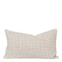 Eco Simon kuddfodral 30x50 cm vit/brun