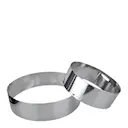 Tårtring 26x6 cm stål