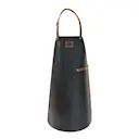 Leather förkläde 80x58 cm svart