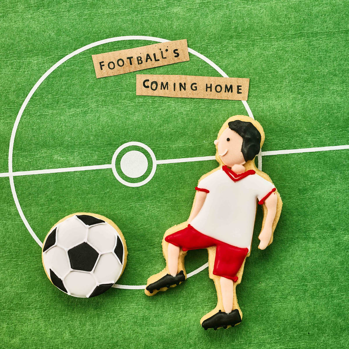 Birkmann Cookie Cutters pepparkaksform Fotboll 6,5 cm stål