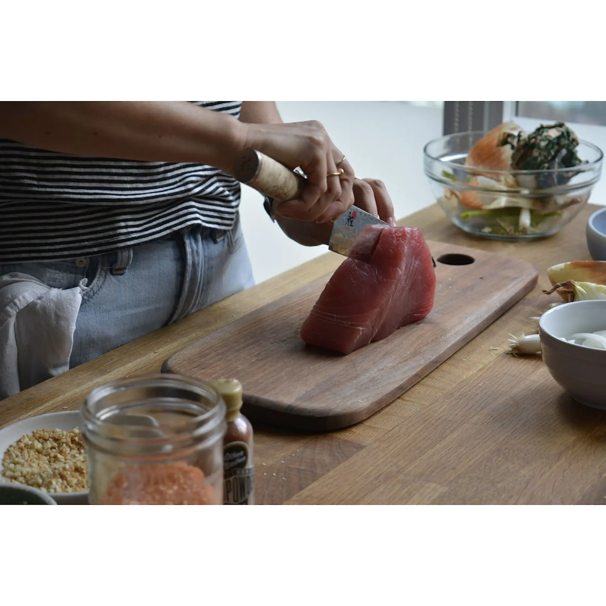 Miyabi Birch 5000 MCD Santoku Kockkniv 18 cm