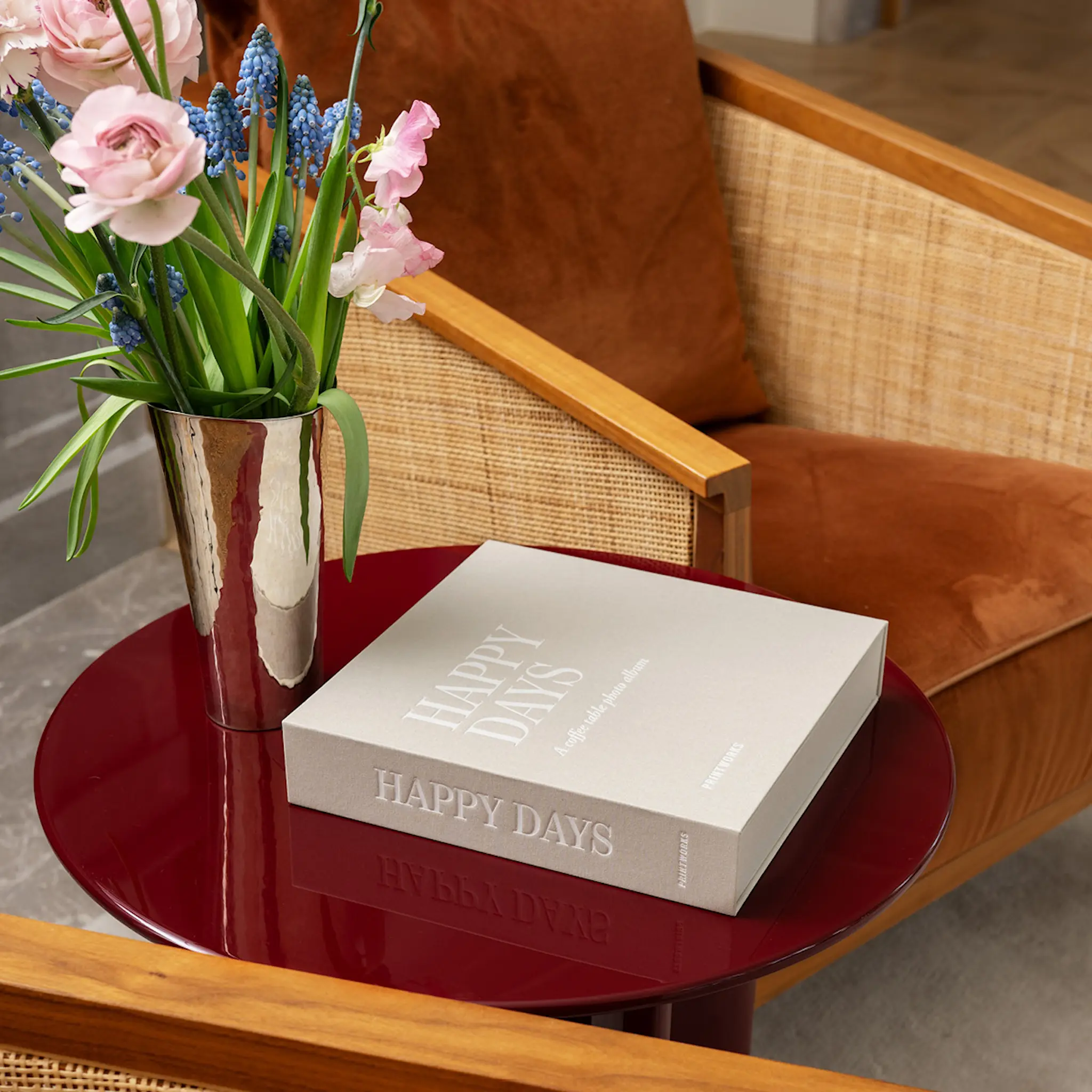 Printworks Fotoalbum Happy Days (S) cm grå