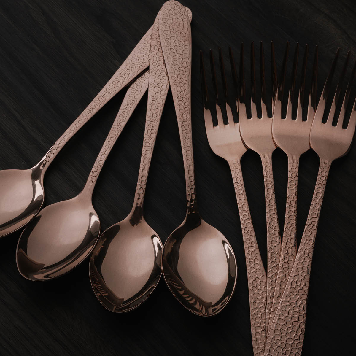 Vargen & Thor Frost Jälkiruoka-aterimet 8 osaa Kupari