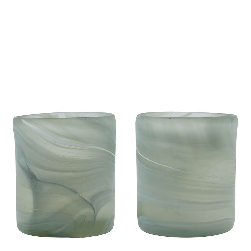 House Doctor Kae Kynttilälyhty 8x7 cm Harmaa