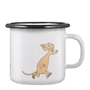 Mumin emaljmugg 25 cl Retro Sniff lila