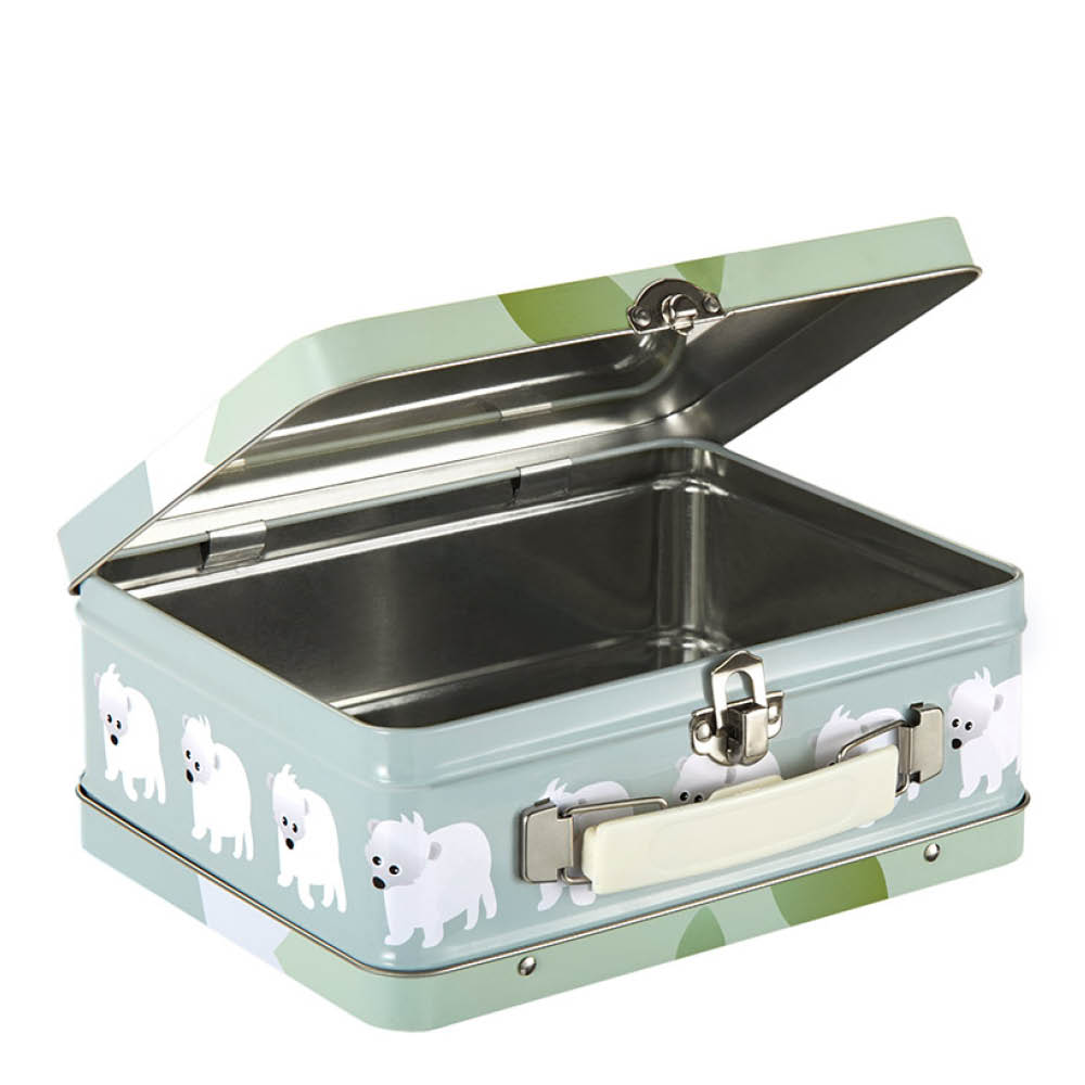 Blafre Polar koffertboks 8x16x19 cm lys blå