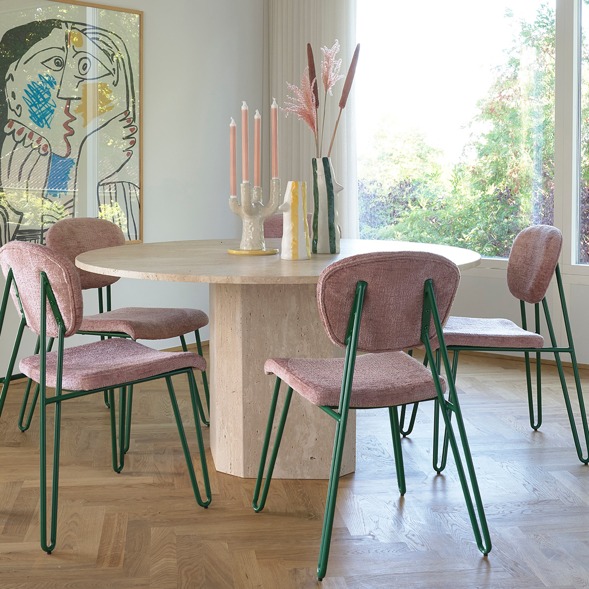 Villa Collection Styles Maljakko 34 cm Vihreä