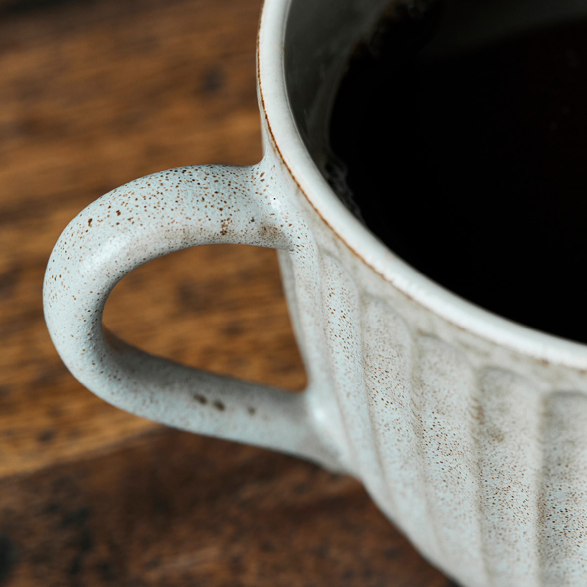 House Doctor Pleat kopp 10,5 cm grå/brun