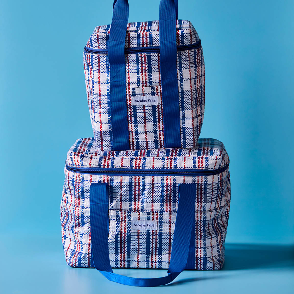 Nicolas Vahé Kylväska 22x36x28 cm blå