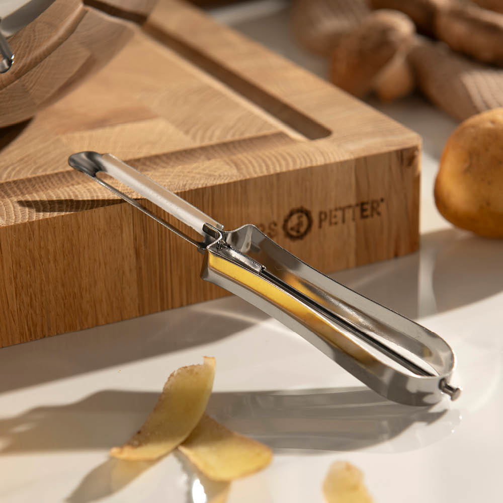 Anders Petter Steel Essentials potatisskalare 15,5 cm stål