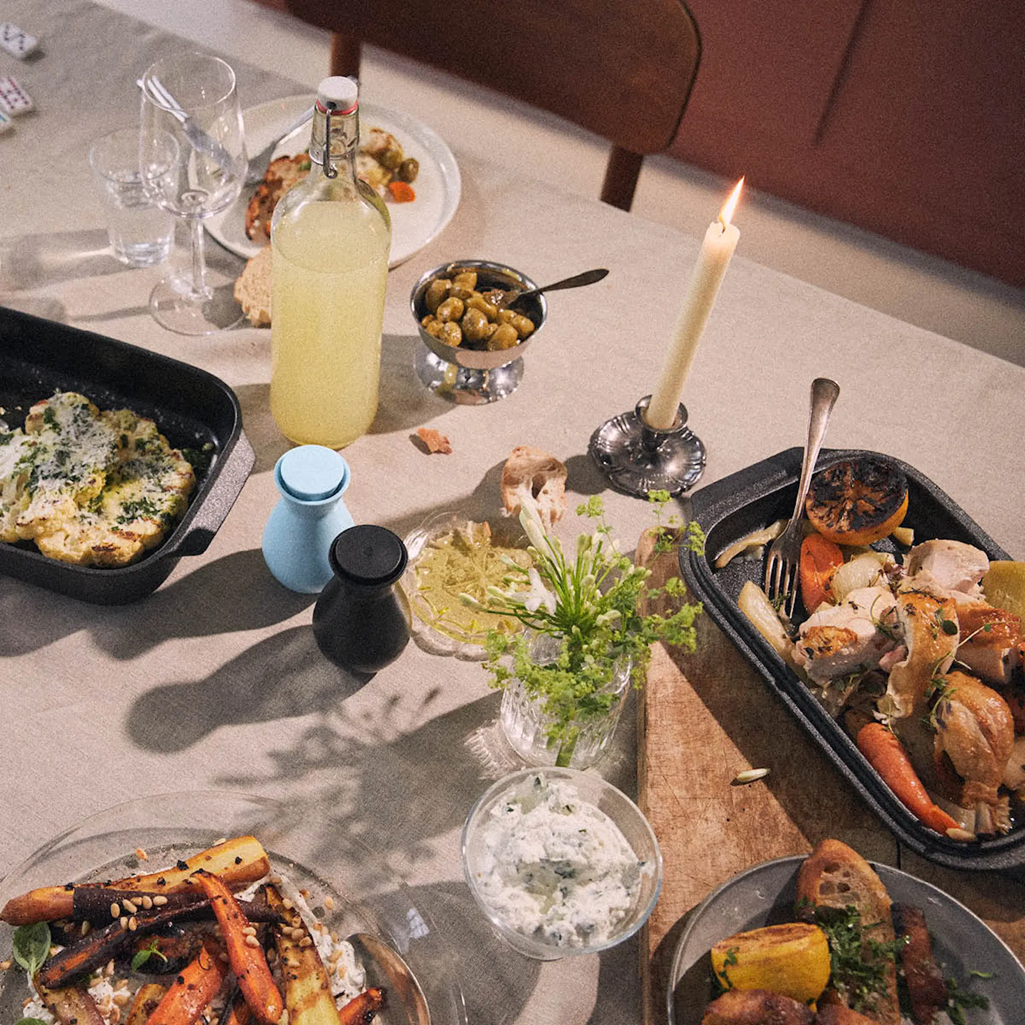 Rosendahl Cook With Love ugnsform 40x25,5 cm grå