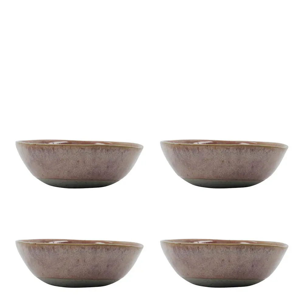 Vida Kulho 6 cl 8x3,2 cm 4 kpl Vaaleanpunainen