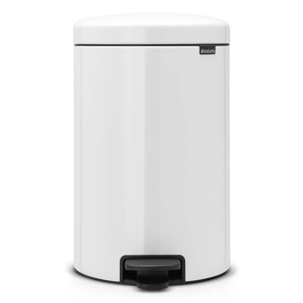 Brabantia Søppelbøtte 20L hvit