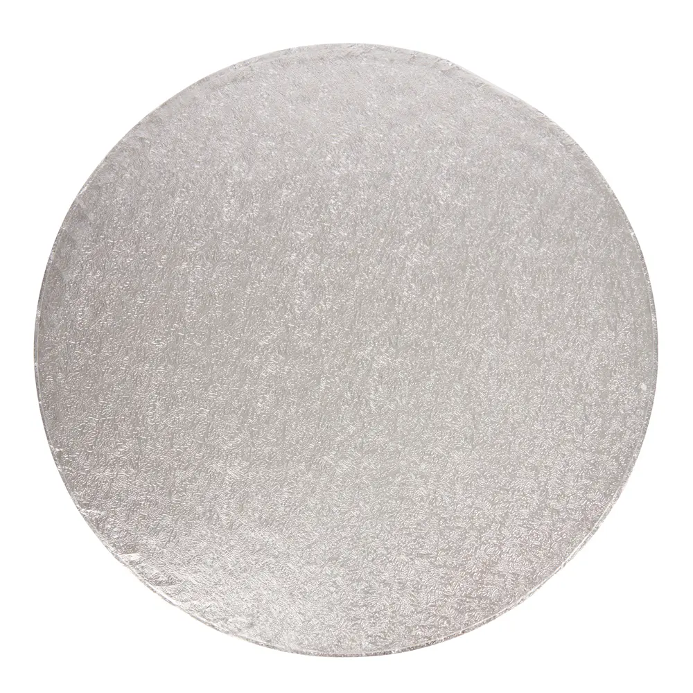 Kitchencraft kakebrett rund stor sølv