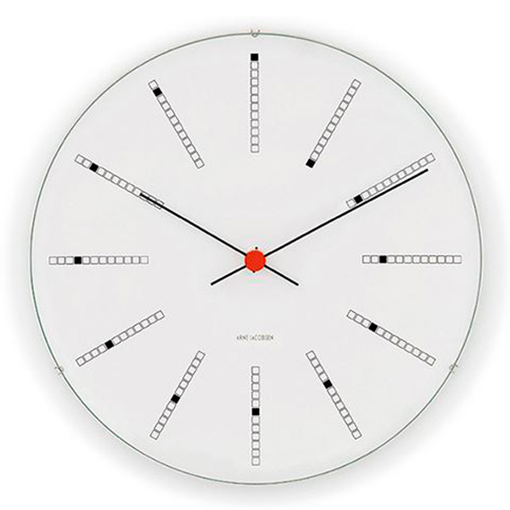 Arne Jacobsen - Bankers Seinäkello 48 cm Monivärinen