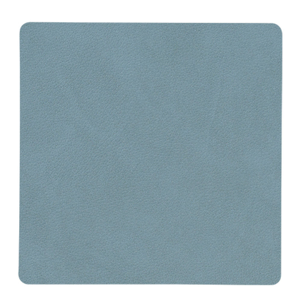 LIND DNA - Square Nupo Lasinalunen 10x10 cm Light Blue