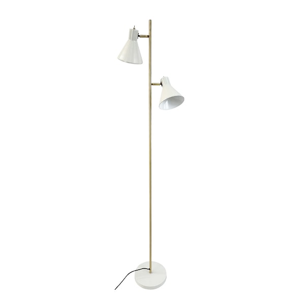 Sleep golvlampa 165 cm vit