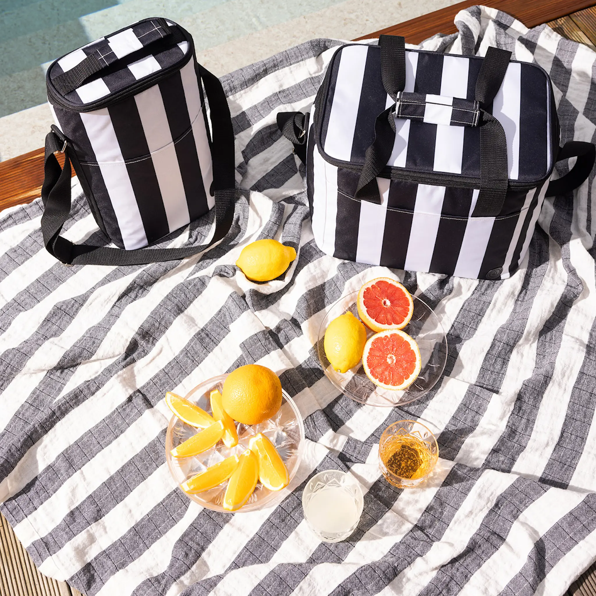 Sagaform Juni picknick vattenglas 28 cl 4-pack klar