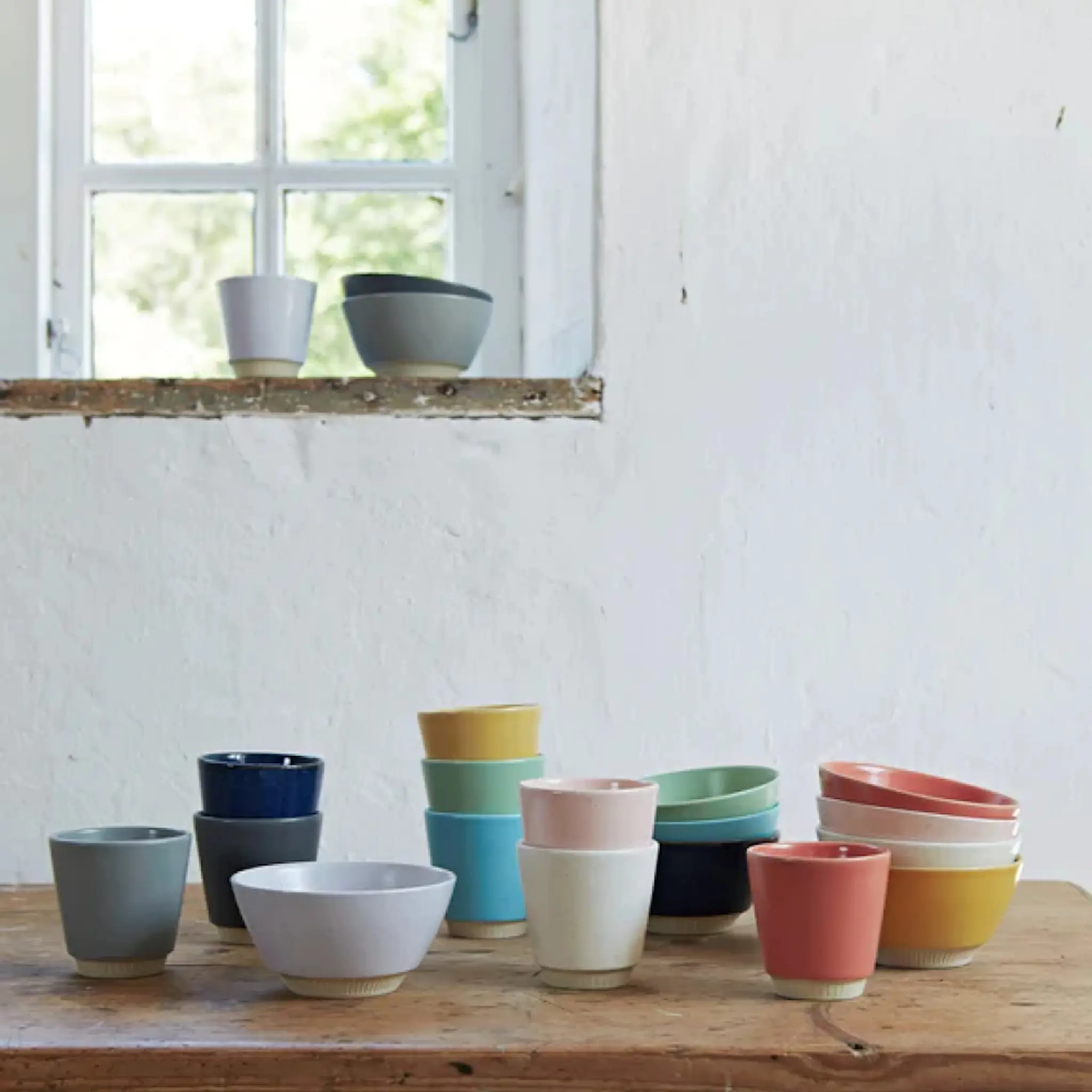 Knabstrup Keramik Colorit Skål 14 cm Sand