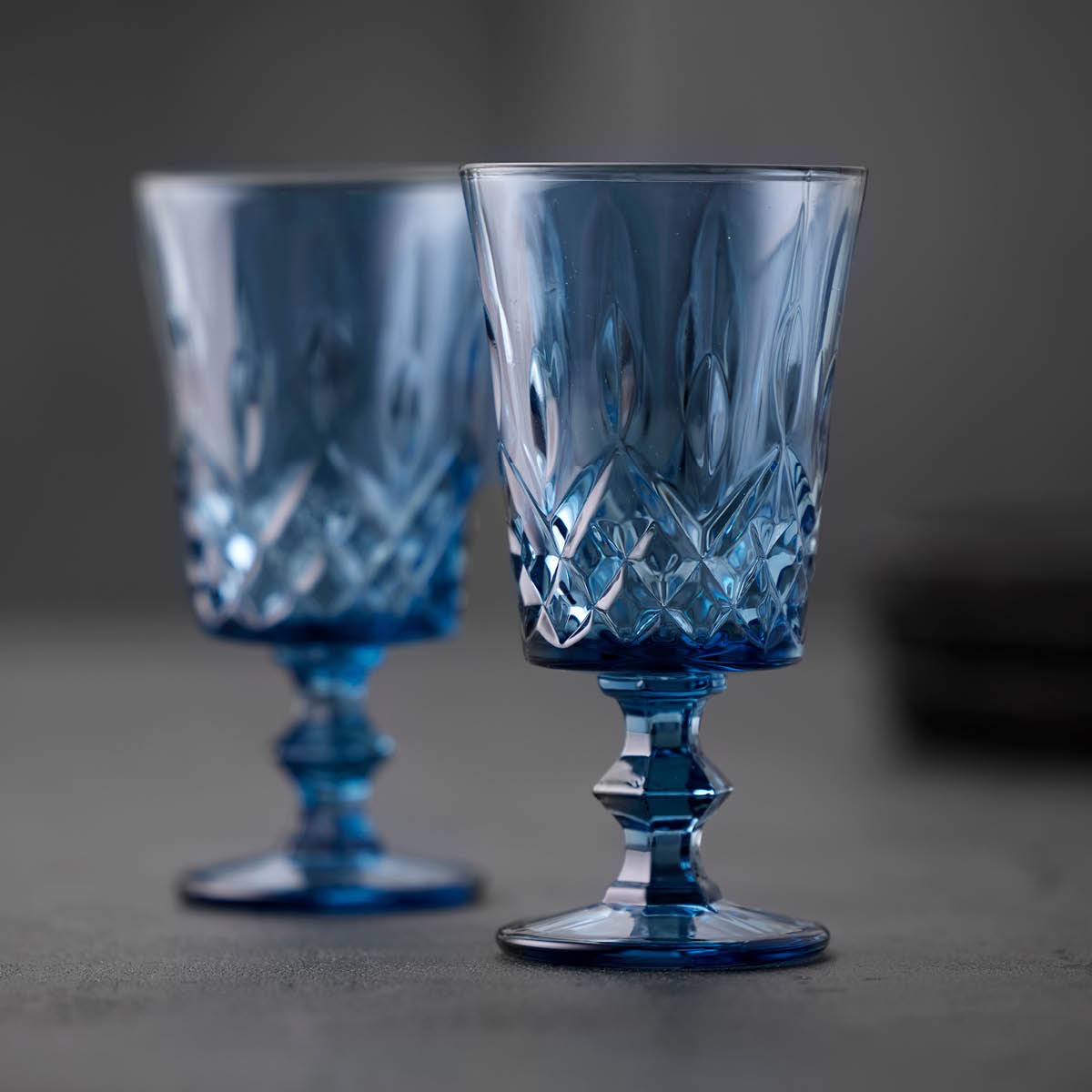 Lyngby Glas Sorrento Viinilasi 29 cl 4 kpl Sininen