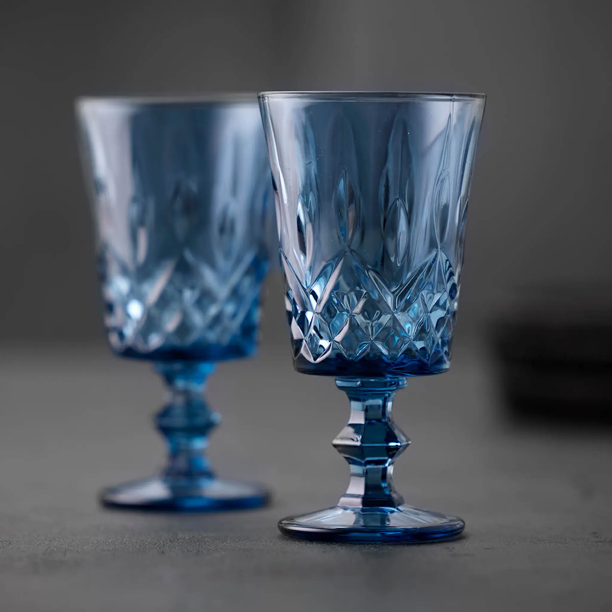 Lyngby Glas Sorrento Vinglas 29 cl 4-pack Blå