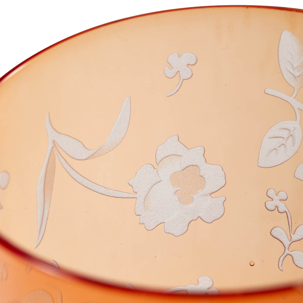 Pols Potten Rijksmuseum Blomster dricksglas 9,5x8,5 cm 2-pack orange