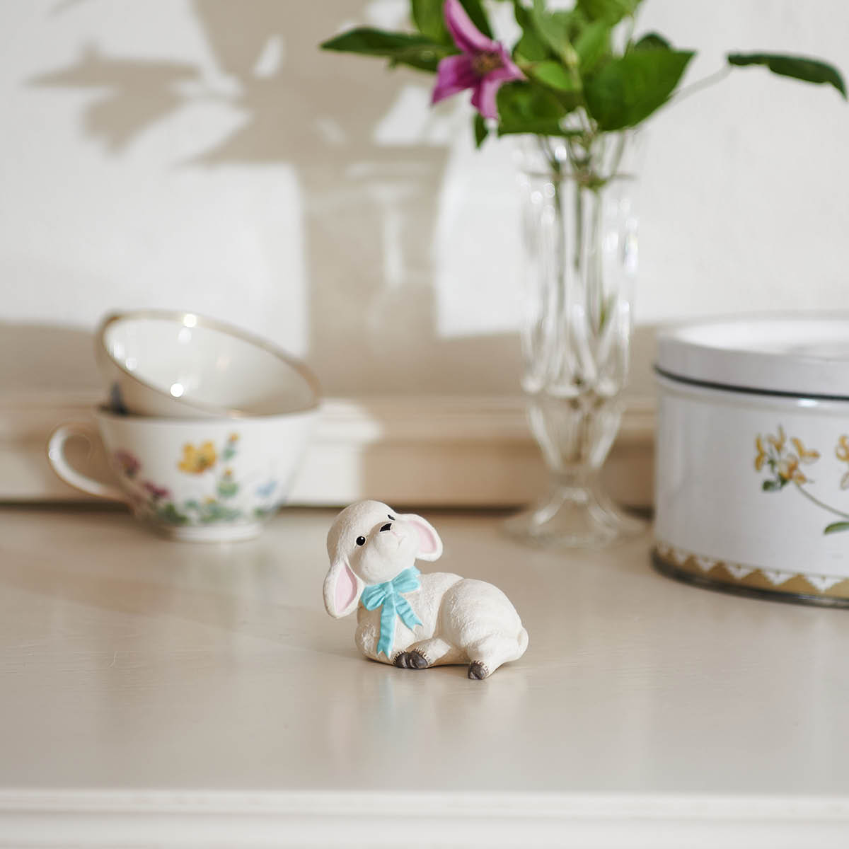 Klarborg Lammet Fnuggi figur 6,5 cm