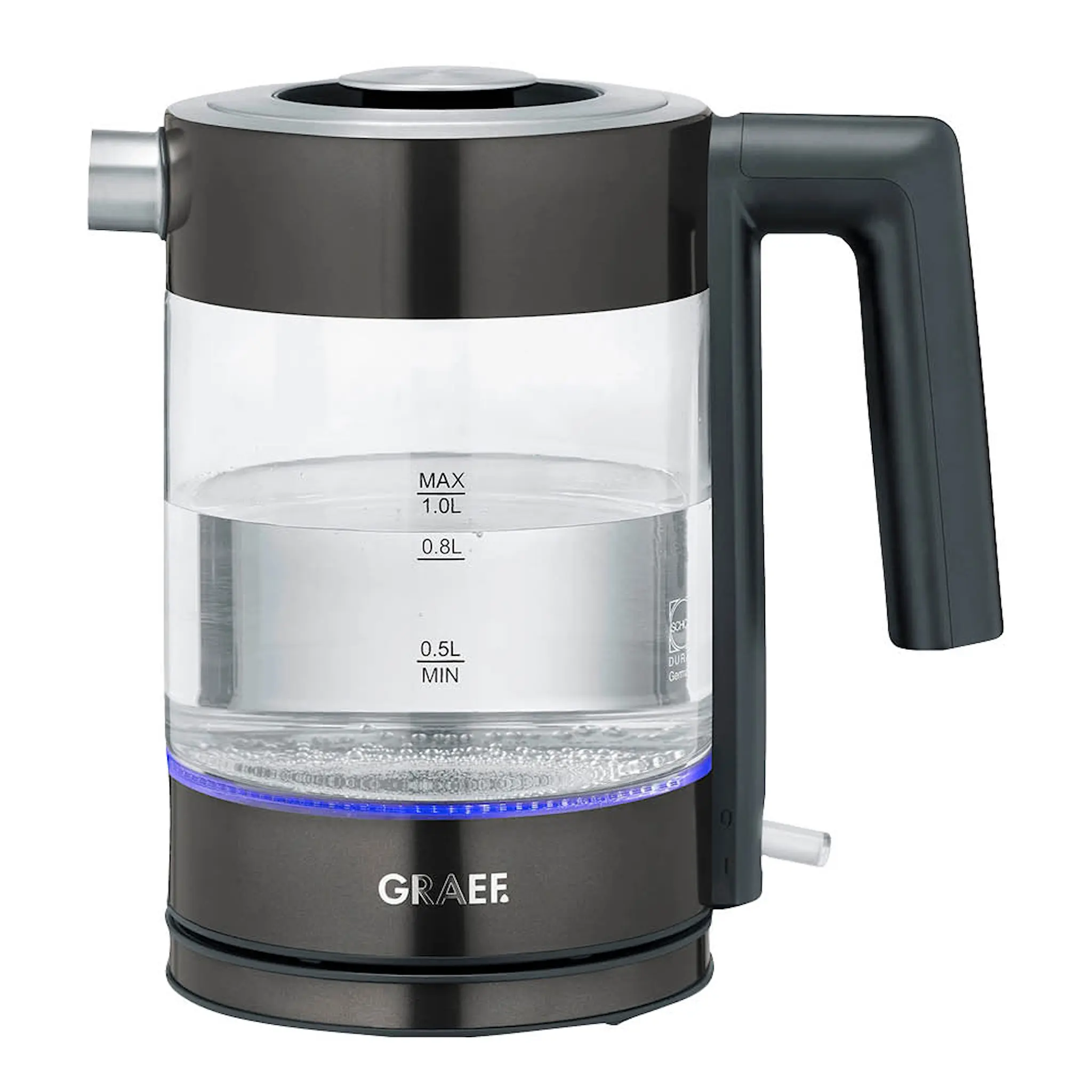 Graef Vattenkokare 1 L WK302EU glas/svart
