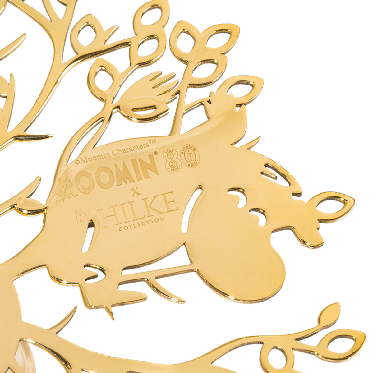 Hilke Hilke x Mumin No.2 Ljusstake 40 cm Mässing