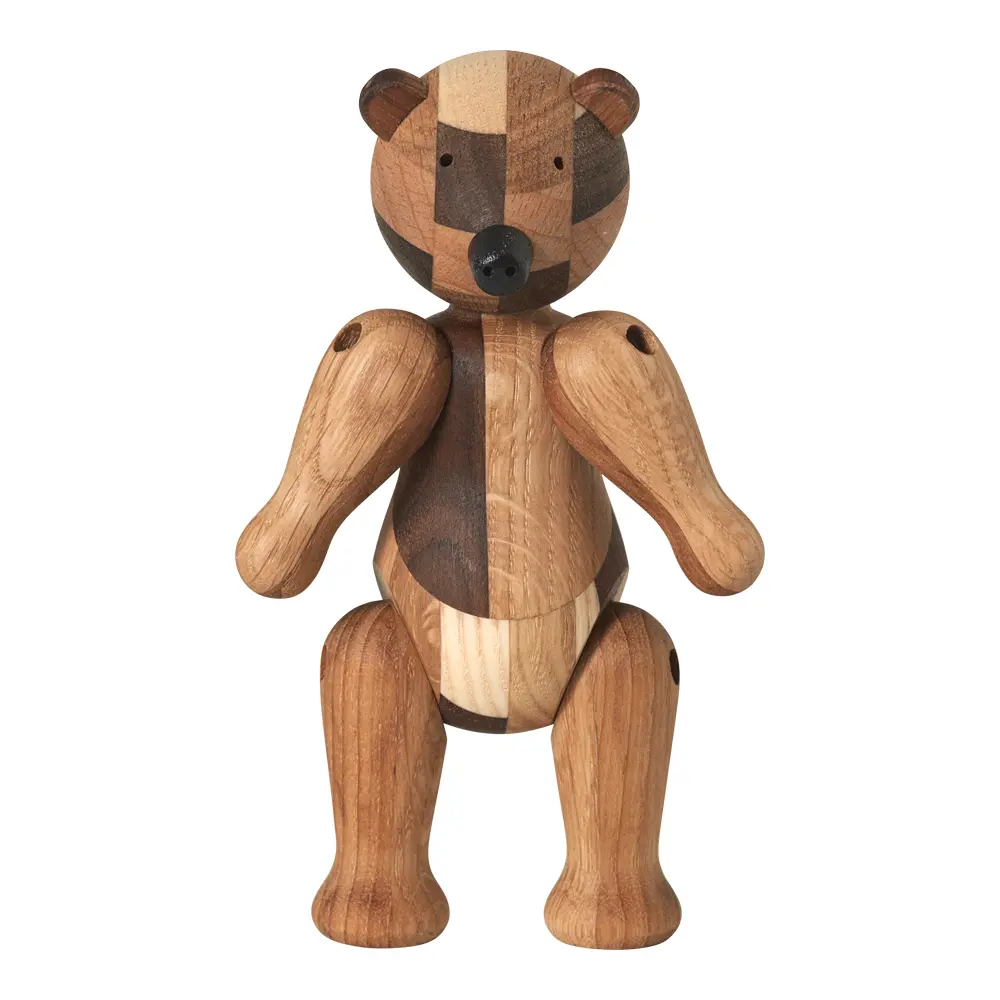 Puinen Karhu Reworked Anniversary 14,5 cm Mixed Wood