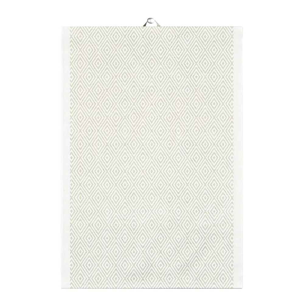 Gåsöga Keittiöpyyhe 50x70 cm Beige