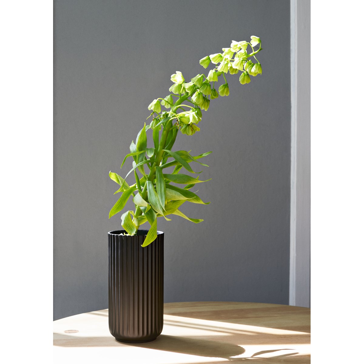 Lyngby Porcelæn Lyngby Vas 15,5 cm Porslin Svart