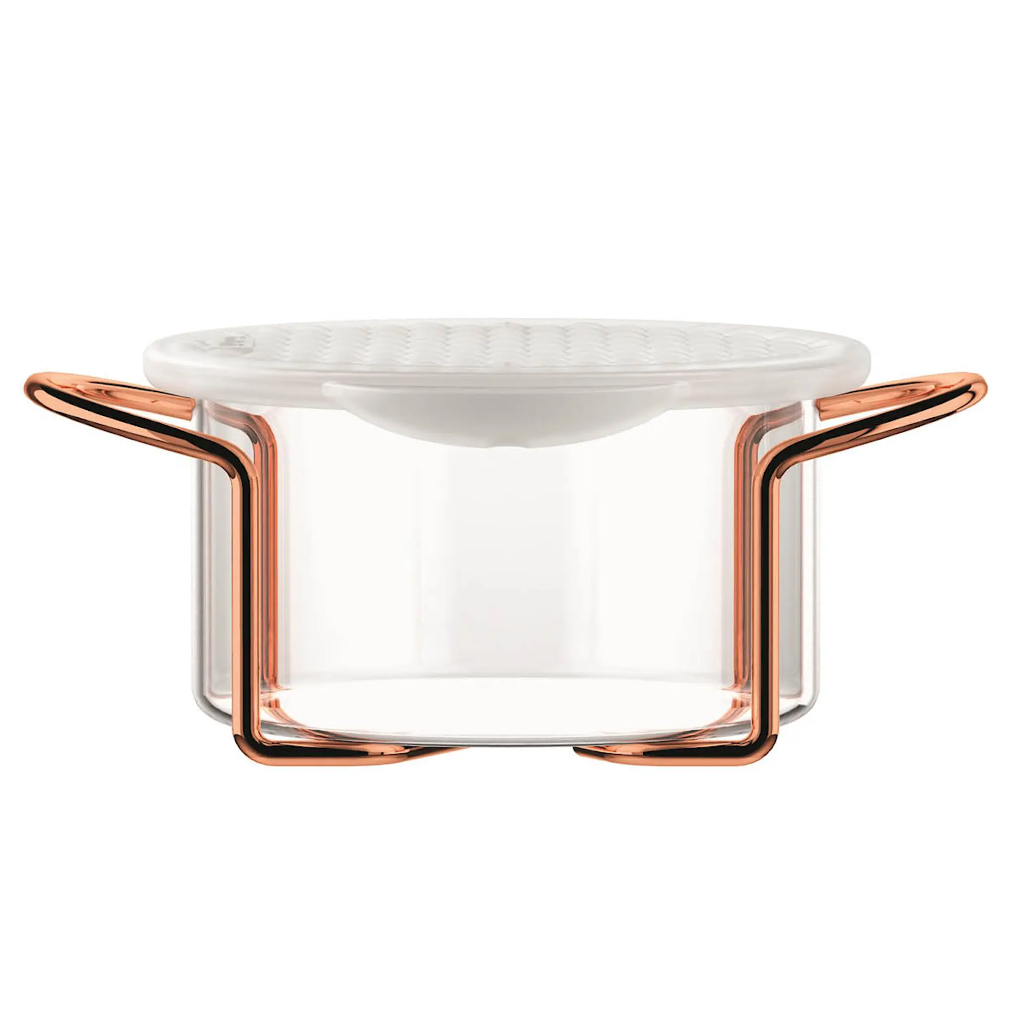 Bodum Hot Pot Set Glasskål Med Stativ Och Silkonlock 0,25L
