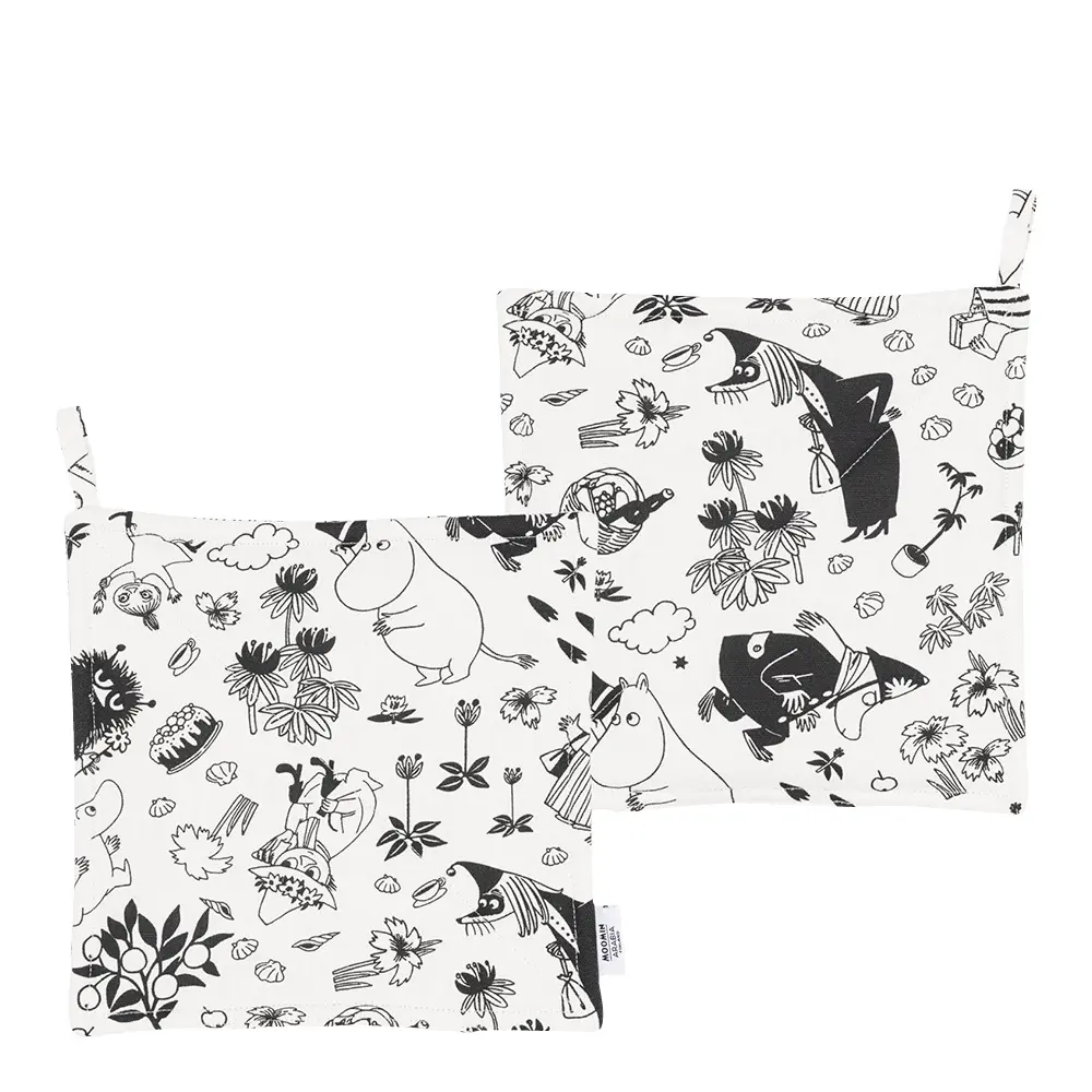 Mummi gryteklut 22x22 cm 2 stk offwhite