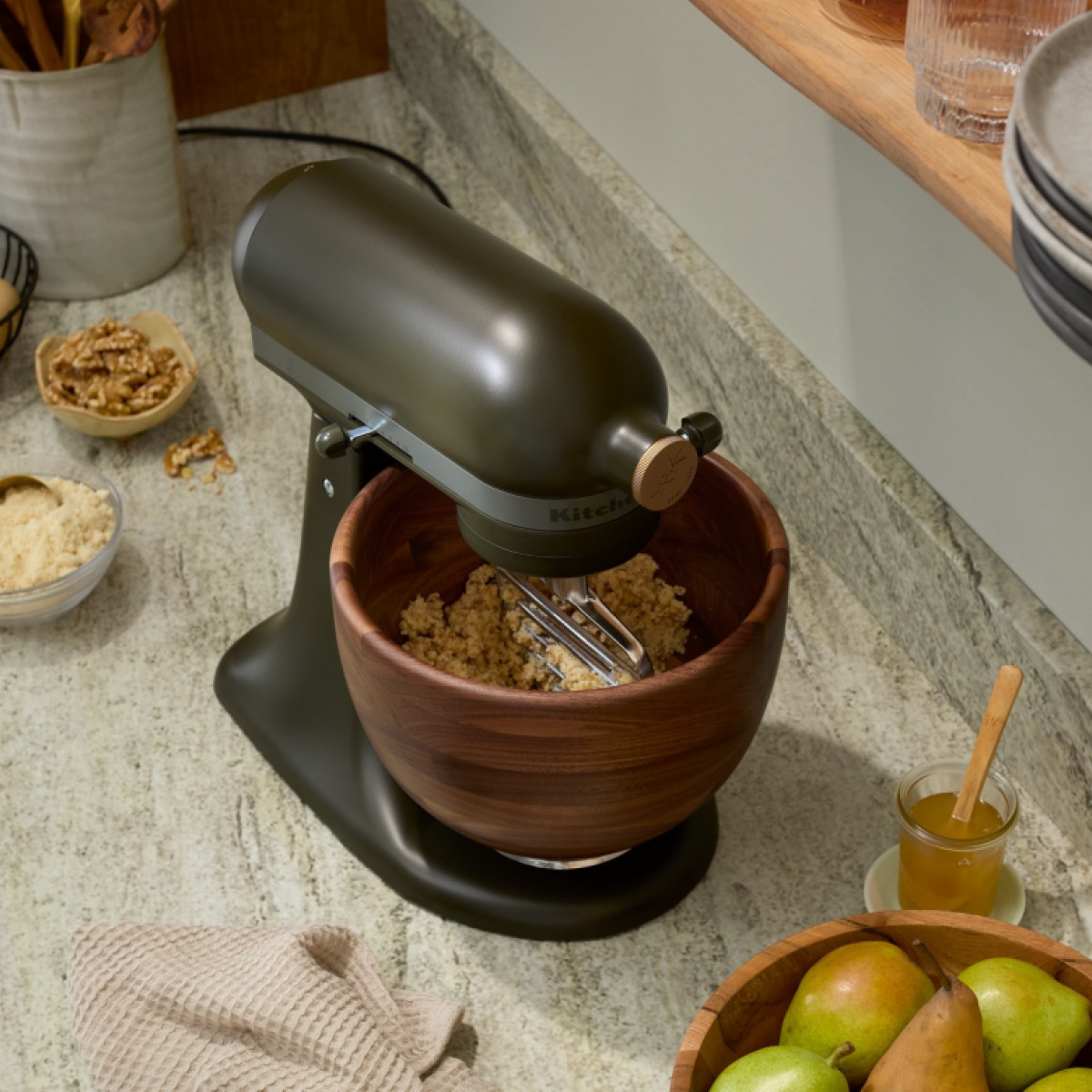 KitchenAid Artisan köksmaskin 5KSM180WSEEG 4,7 L evergreen