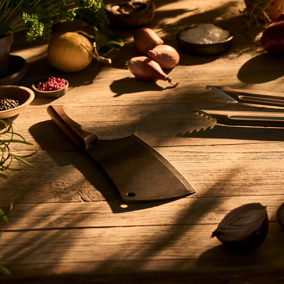 Tramontina BBQ by Hellstrøm kjøttøks 18 cm natur